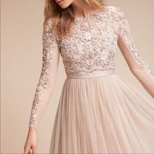 NWT BHLDN Needle & Thread Rhapsody Gown